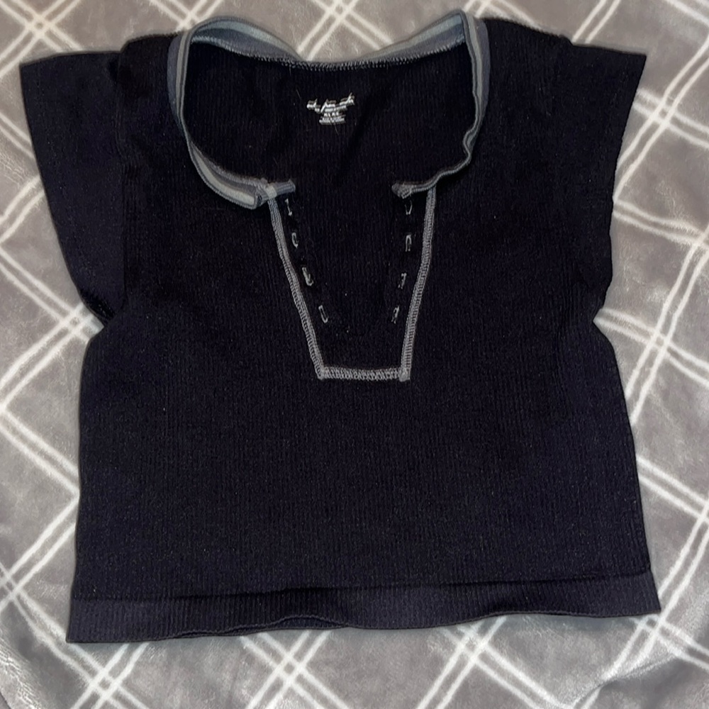 Black Out From Under Urban Outfitters Top